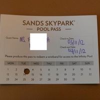 インフィニティプールのパス