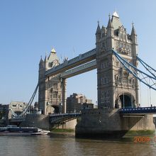 シティーホール側から観たタワーブリッジ