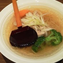 本格的な塩ラーメン！