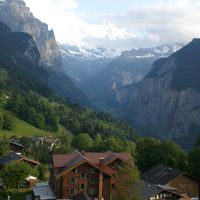 徒歩３分の駅から臨む山々