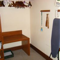 広いクローゼット