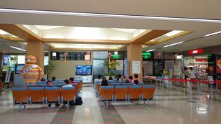 祭りが終わったお盆の空港