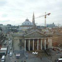部屋から見た風景。夜はもっと綺麗ですよ。
