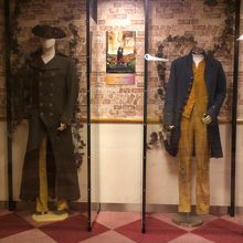 「ゲーテの恋」の衣装展示