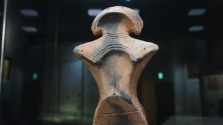 最近国宝に指定されたという「縄文の女神」が一番の見所