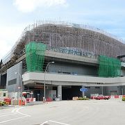 ２０１３年７月上旬現在、香港啓徳国際空港跡地に建設中のクルーズ・ターミナル