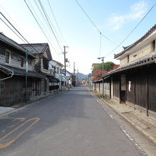 神辺の街並を見通す