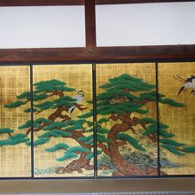 宸殿の襖絵です