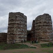 黒海を望むビザンチン帝国時代の城砦跡