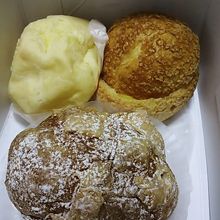 左から時計回りにピスコット・夢不思議・北の夢どーむ