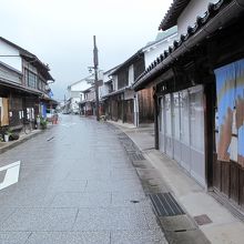 勝山の街角風景