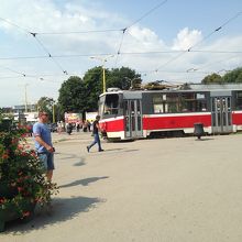 kosice駅前 バス ディーポ