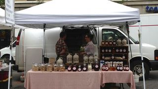 グリーンマーケットのメープルシロップ＆キャンディ