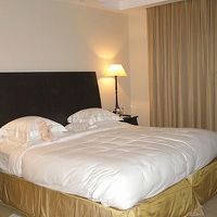 ベッドの寝心地はグッド　枕メニューあり