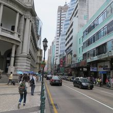 新馬路（セナド広場からリスボア方面）