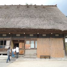 国指定重要文化財・和田家です。