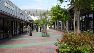 外国からの観光客が多い