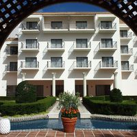 ☆中庭から宿泊したお部屋を撮りました☆