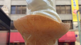 木次牛乳のソフトクリーム