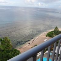 部屋から見たオーシャンフロント