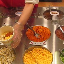 こんな感じで好きな具を入れてくれる