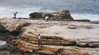 自然がつくった広いお座敷