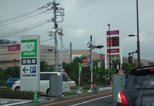 素朴な疑問ですが、ここのガソリンスタンドは決して安い訳ではなく、イオンの中にあってもWAONが不可です。