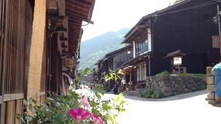 山間の宿場です!!