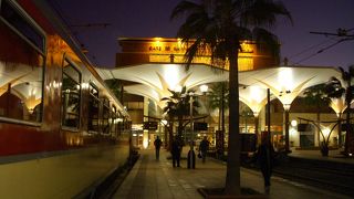 大きな駅舎でした