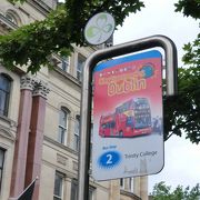 ダブリン市内散策には観光バスがオススメ！
