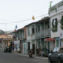 プエルト・バケリソ・モレノの町風景