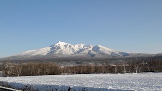 離れたところからも絶景