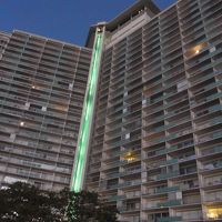 夕暮れ時に撮影。