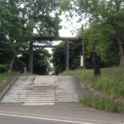 江別市民に親しまれている神社