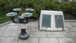 かわいらしい水飲み台