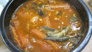 ドジョウ汁（チュオタン）美味しいです。