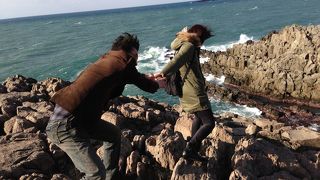 東尋坊で火サスごっこ！