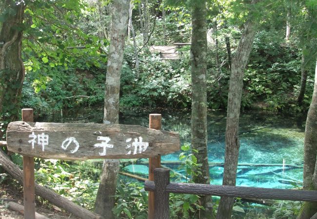 神の子池