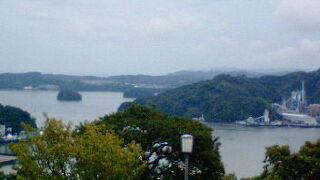 高知市内や海がよく見える山の上の公園