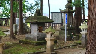 こちらも林泉寺内に