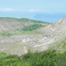 火口展望台から