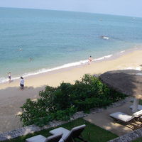 海に面したプール。最高！