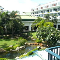 庭園がこのホテルの魅力の１つ