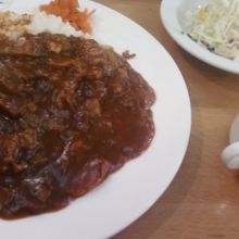 自慢のハヤシライスです。