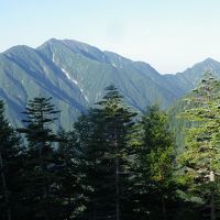 小屋前からの眺め