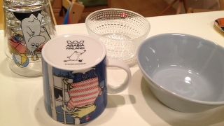 食器を購入→郵送しました（実験）