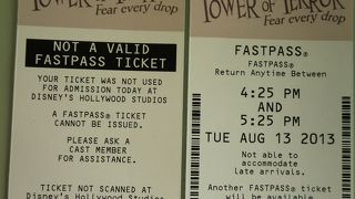 FASTPASS発券不可の対処