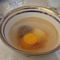 昼食のスープ