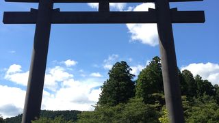 旧社地は本宮以上のパワースポット？