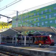 新旧の対比が面白い SNCF ペルピニャン駅